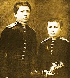 Василий Верещагин и его брат Николай.